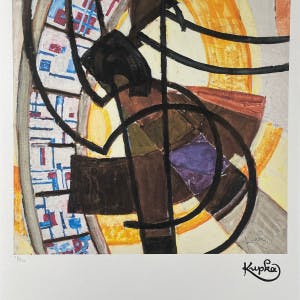 ( d’après) FRANTISEK KUPKA (dit François Kupka) ( 1871 - 1957 ) 