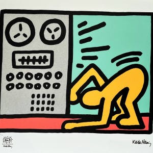 HARING Keith (1958 - 1990)  (d'après)