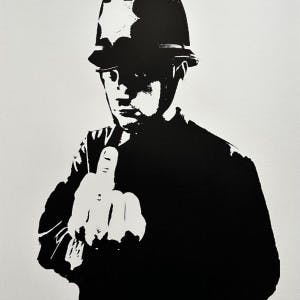 BANKSY (1974 - ) ( d'aprés )