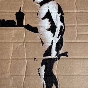 BANKSY (1974 - ) ( d'aprés )