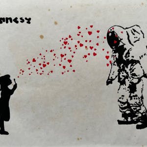 BANKSY (1974 - ) ( d'aprés )